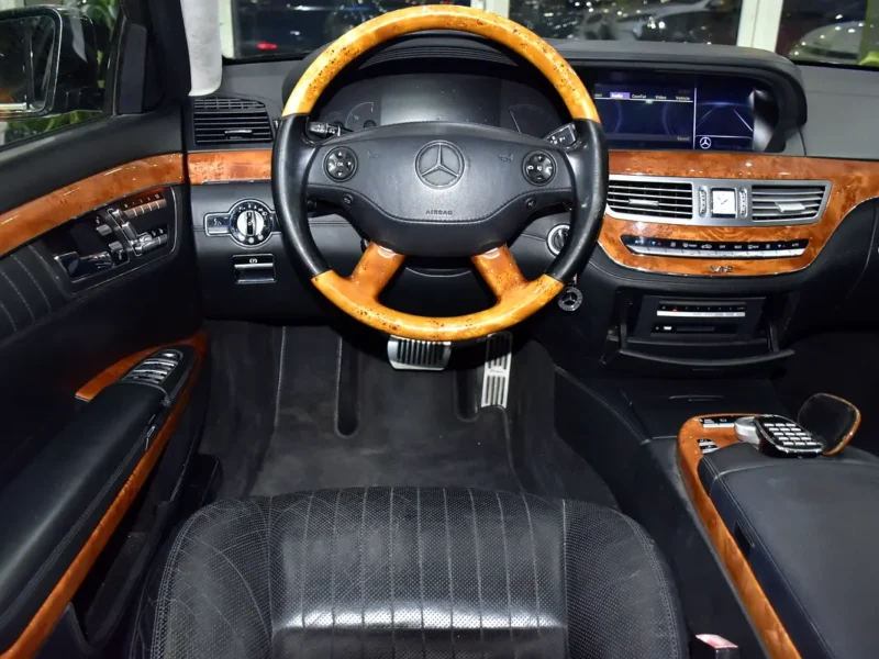 2008 Mercedes-Benz S-Class S 600 12 Cylinders Petrol Engine Black Sedan Japanese Specs