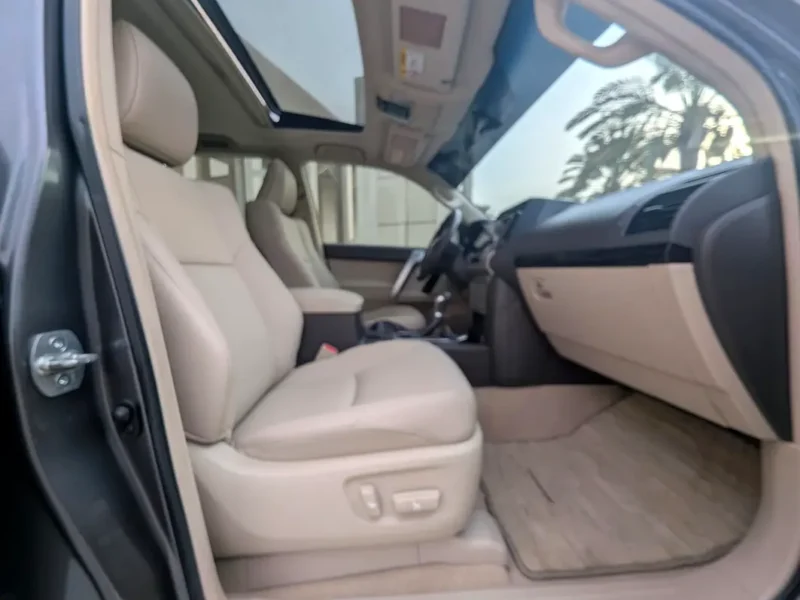 2022 Toyota Prado TXL Top Full Option 4.0 Litres V6 Petrol Engine Grey Beige SUV GCC Specs