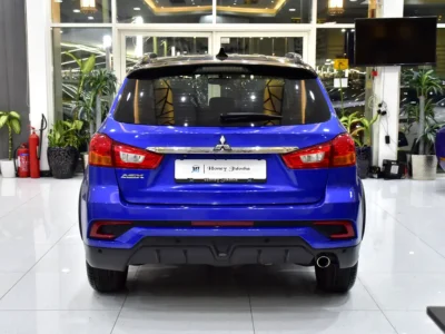 2019 Mitsubishi ASX GLS 4 Cylinders Petrol Engine Blue Beige Crossover GCC Specs Automatic