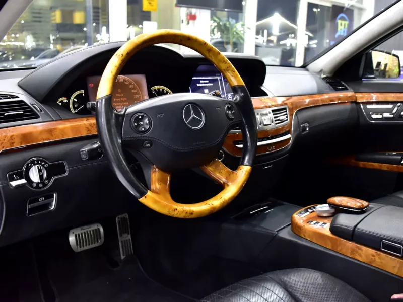2008 Mercedes-Benz S-Class S 600 12 Cylinders Petrol Engine Black Sedan Japanese Specs