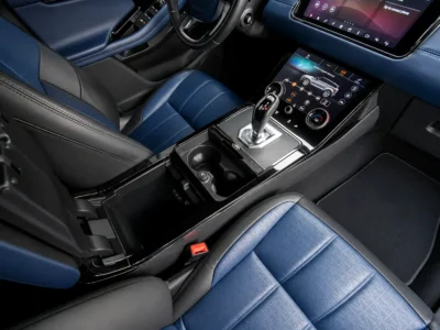 2020 Land Rover Range Rover Evoque Dynamic HSE 4 Cylinders Petrol Engine Grey Blue SUV GCC