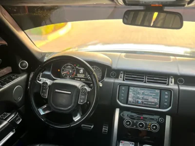 2014 Land Rover Range Rover Autobiography 5.0L V8 Supercharged Engine Blue Black SUV GCC