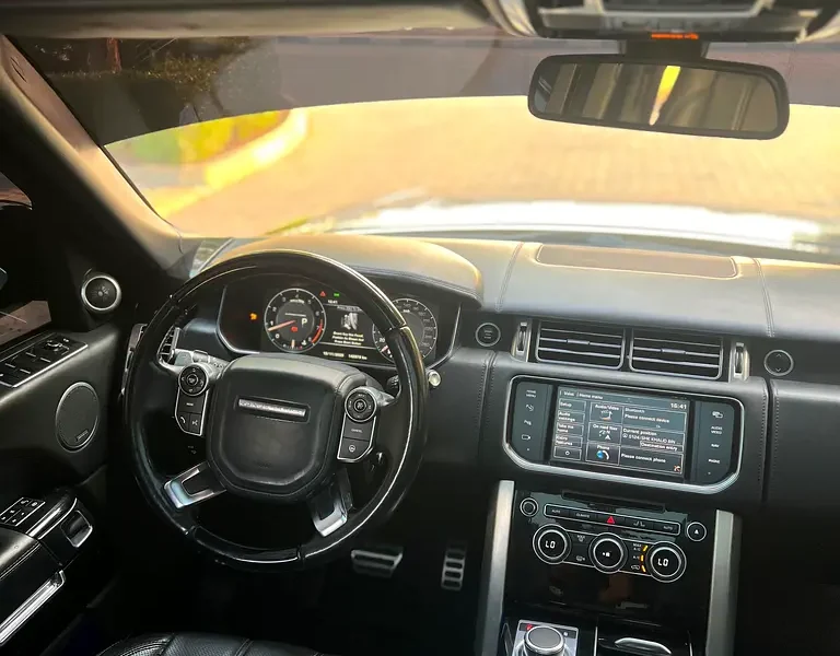 2014 Land Rover Range Rover Autobiography 5.0L V8 Supercharged Engine Blue Black SUV GCC