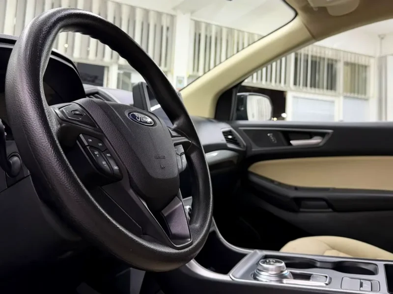 2022 Ford Edge SE 2.0L EcoBoost 4 Cylinders Petrol Engine Black SUV GCC Specs Excellent Condition