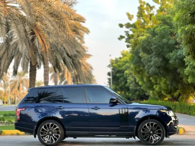 2014 Land Rover Range Rover Autobiography 5.0L V8 Supercharged Engine Blue Black SUV GCC
