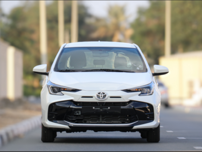 2026 TOYOTA YARIS 1.3 Litres 4-Cylinder DOHC Petrol Engine White Beige Sedan GCC Specs