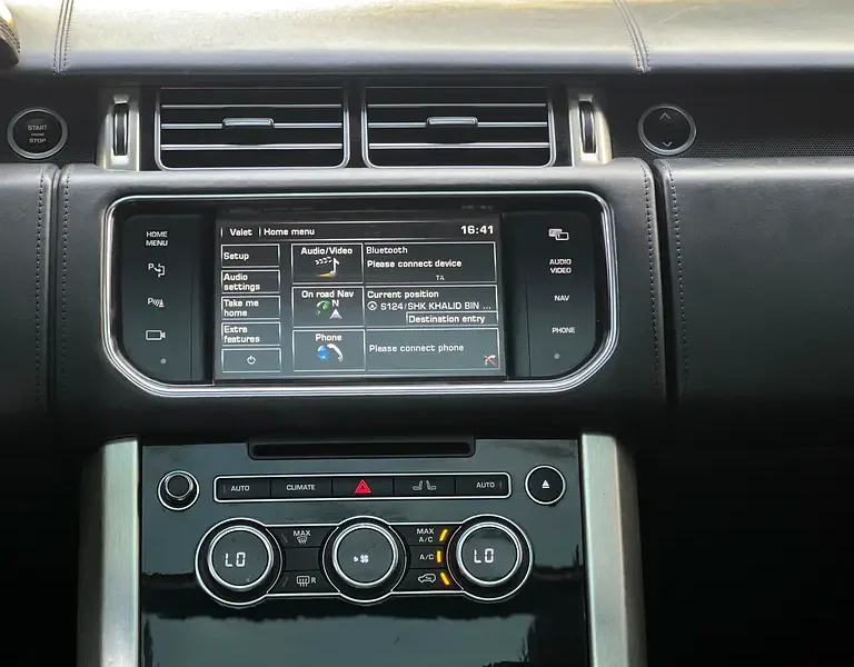 2014 Land Rover Range Rover Autobiography 5.0L V8 Supercharged Engine Blue Black SUV GCC
