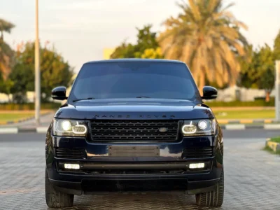 2014 Land Rover Range Rover Autobiography 5.0L V8 Supercharged Engine Blue Black SUV GCC
