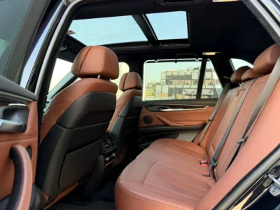 2018 BMW X5 xDrive35i M Sport 3.0 Litres TwinPower Turbo inline-6 Engine Black Tan SUV GCC Specs