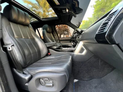 2014 Land Rover Range Rover Autobiography 5.0L V8 Supercharged Engine Blue Black SUV GCC