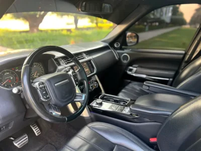 2014 Land Rover Range Rover Autobiography 5.0L V8 Supercharged Engine Blue Black SUV GCC