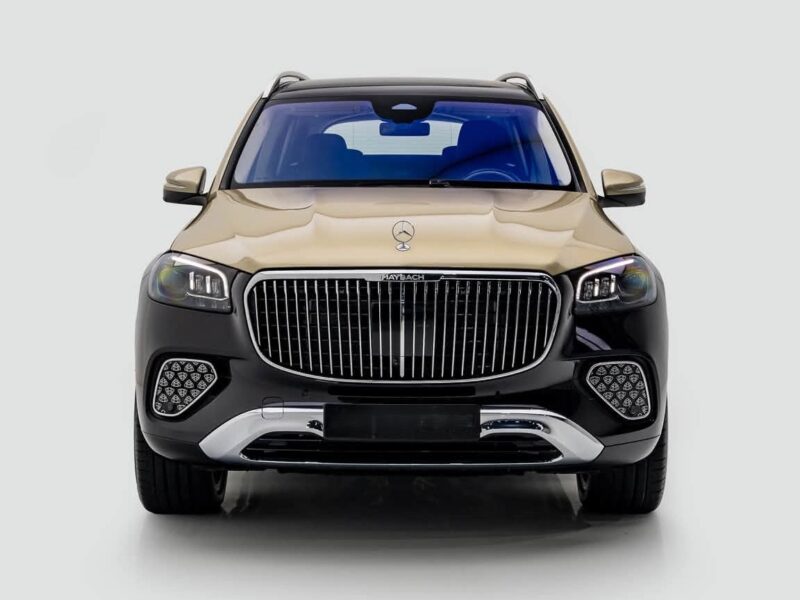 2026 Mercedes-Maybach GLS 600 4MATIC 4.0L Twin-Turbocharged V8 EQ Boost Gold Red SUV