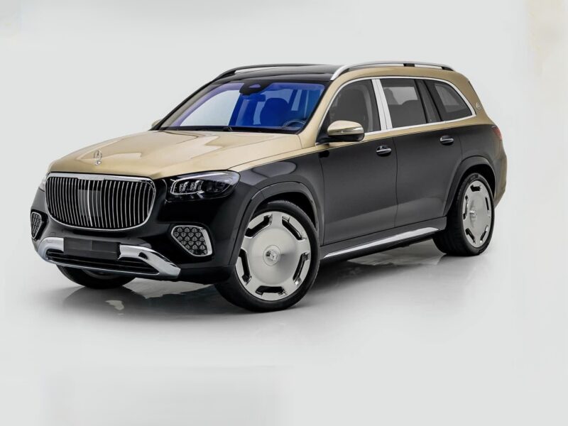2026 Mercedes-Maybach GLS 600 4MATIC 4.0L Twin-Turbocharged V8 EQ Boost Gold Red SUV