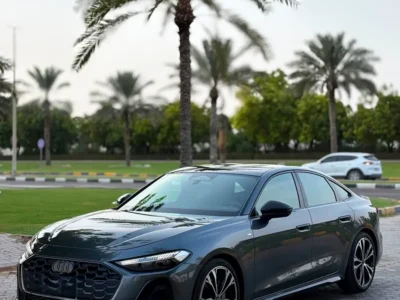 2025 Audi A5 S line 4 Cylinders Petrol Engine Grey Beige Coupe GCC Specs Automatic