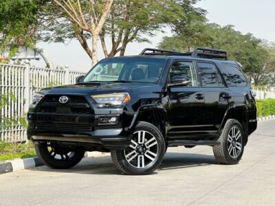 2018 Toyota 4Runner 4.0 Litres V6 Petrol Engine Black Grey SUV American Specs Full Option