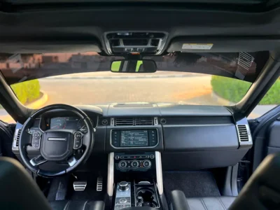 2014 Land Rover Range Rover Autobiography 5.0L V8 Supercharged Engine Blue Black SUV GCC