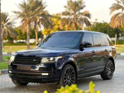 2014 Land Rover Range Rover Autobiography 5.0L V8 Supercharged Engine Blue Black SUV GCC