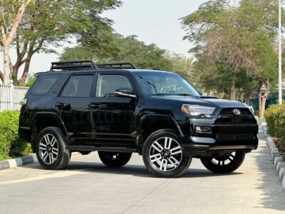 2018 Toyota 4Runner 4.0 Litres V6 Petrol Engine Black Grey SUV American Specs Full Option