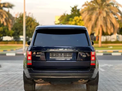 2014 Land Rover Range Rover Autobiography 5.0L V8 Supercharged Engine Blue Black SUV GCC