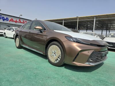 2026 Toyota Camry 2.5L Dynamic Force 4 Cylinders Petrol Engine Gold Beige Sedan GCC Specs