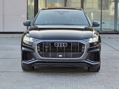 2023 Audi Q8 3.0 Litres turbocharged V6 Petrol Engine Black Tan SUV GCC Specifications