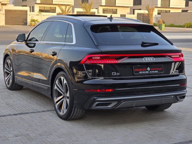 2023 Audi Q8 3.0 Litres turbocharged V6 Petrol Engine Black Tan SUV GCC Specifications