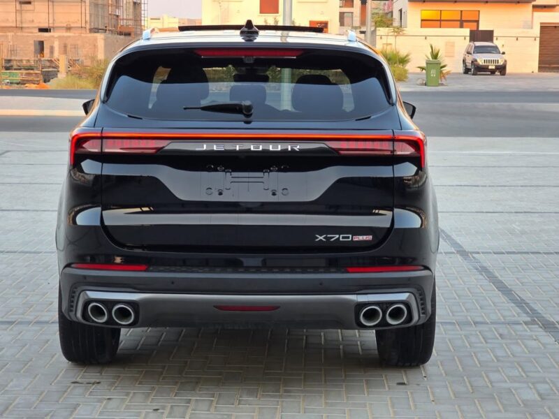 2024 Jetour X70 Plus 1.5 Litres 4 Cylinders Petrol Engine Black Red SUV GCC Specs Automatic