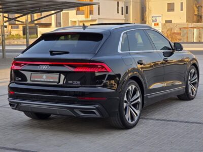 2023 Audi Q8 3.0 Litres turbocharged V6 Petrol Engine Black Tan SUV GCC Specifications