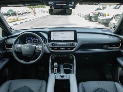 2026 Toyota Grand Highlander PLATINUM 2.4 Litres Turbocharged I4 Hybrid Engine Black SUV
