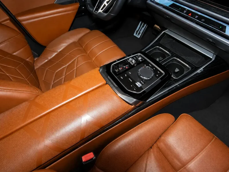 2023 BMW 7-Series 735i 6 Cylinders Petrol Engine Grey Brown Sedan GCC Specs Pristine Condition