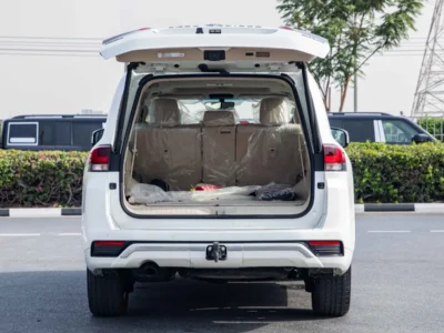 2023 Toyota Land Cruiser GXR 3.5L Twin‑Turbo V6 Petrol Engine White Beige SUV GCC Specs