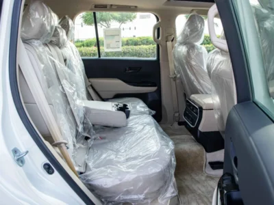 2023 Toyota Land Cruiser GXR 3.5L Twin‑Turbo V6 Petrol Engine White Beige SUV GCC Specs