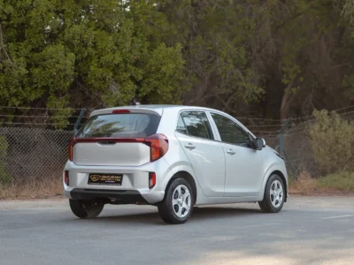 2024 Kia Picanto LX 1.2 Litres 4 Cylinders Petrol Engine Silver Grey Hatchback GCC Specs