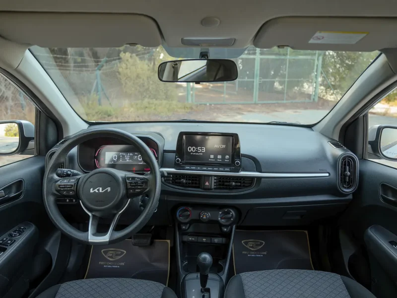 2024 Kia Picanto LX 1.2 Litres 4 Cylinders Petrol Engine Silver Grey Hatchback GCC Specs