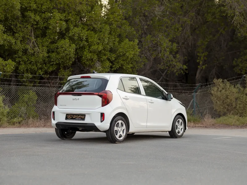 2024 Kia Picanto LX 1.2 Litres 4 Cylinders Petrol Engine White Grey Hatchback GCC Specs