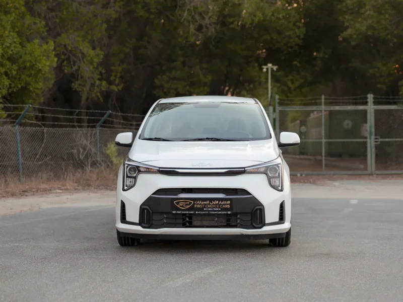 2024 Kia Picanto LX 1.2 Litres 4 Cylinders Petrol Engine White Grey Hatchback GCC Specs