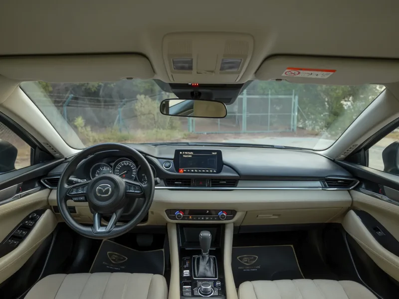 2025 Mazda 6 Pure 2.5 Litres 4 Cylinders Petrol Engine Grey Beige Sedan GCC Specs FWD