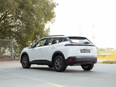 2022 Peugeot 2008 Active 1.6 Litres 4 Cylinders Petrol Engine White Grey SUV GCC Specs