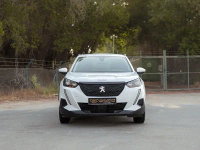 2022 Peugeot 2008 Active 1.6 Litres 4 Cylinders Petrol Engine White Grey SUV GCC Specs