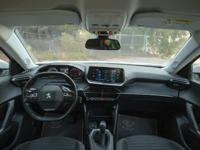 2022 Peugeot 2008 Active 1.6 Litres 4 Cylinders Petrol Engine White Grey SUV GCC Specs