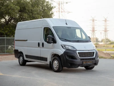 2022 Peugeot Boxer L2H2 2.2L 4 Cylinders Diesel Engine White Grey Panel Van GCC Specs
