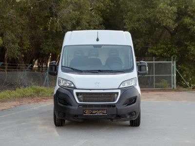 2022 Peugeot Boxer L2H2 2.2L 4 Cylinders Diesel Engine White Grey Panel Van GCC Specs