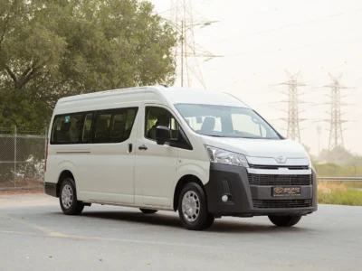 2026 Toyota Hiace GL High Roof 3.5L 6 Cylinders Petrol Engine White Grey Minivan GCC Specs