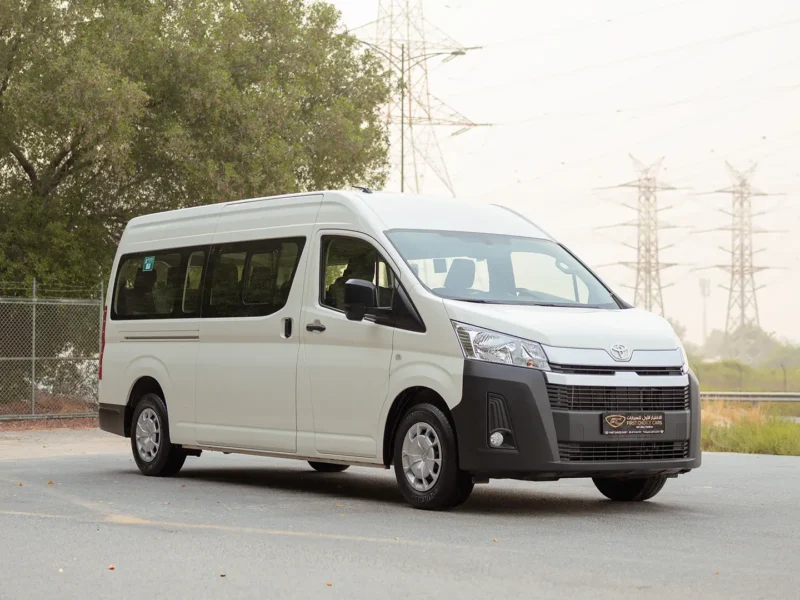 2026 Toyota Hiace GL High Roof 3.5L 6 Cylinders Petrol Engine White Grey Minivan GCC Specs