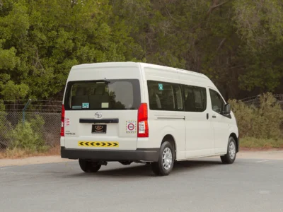 2026 Toyota Hiace GL High Roof 3.5L 6 Cylinders Petrol Engine White Grey Minivan GCC Specs