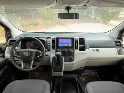 2026 Toyota Hiace GL High Roof 3.5L 6 Cylinders Petrol Engine White Grey Minivan GCC Specs