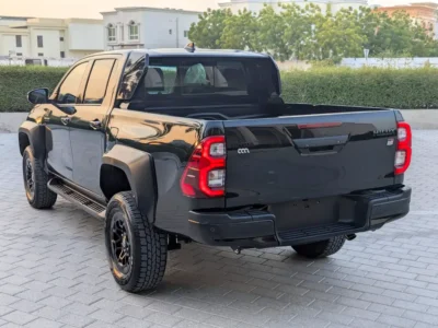 2024 Toyota Hilux GR Sport Double Cab 6 Cylinders Petrol Engine Black Pickup Truck GCC Specs