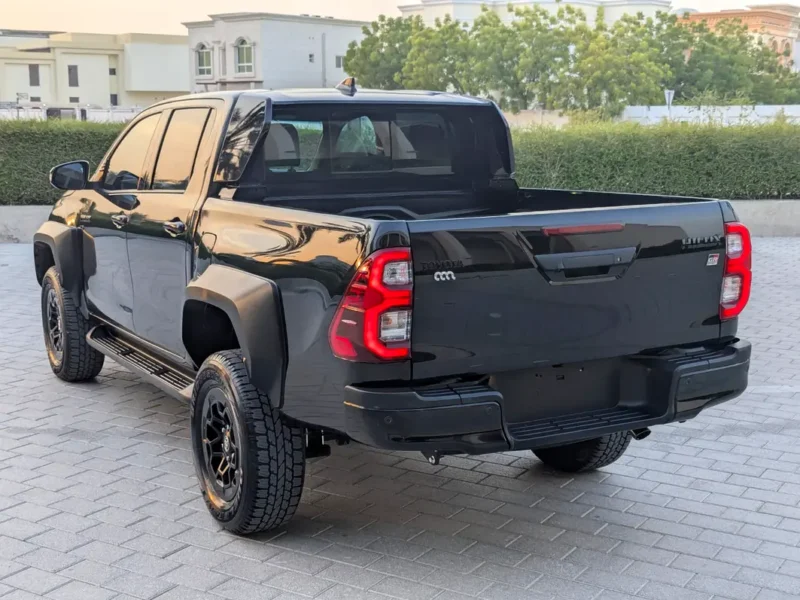 2024 Toyota Hilux GR Sport Double Cab 6 Cylinders Petrol Engine Black Pickup Truck GCC Specs