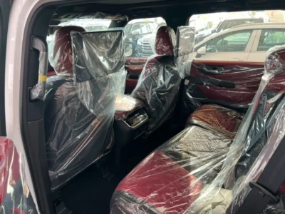 2026 Nissan Patrol PLATINUM 3.5 Litres V6 Petrol Engine White Red SUV GCC Specifications