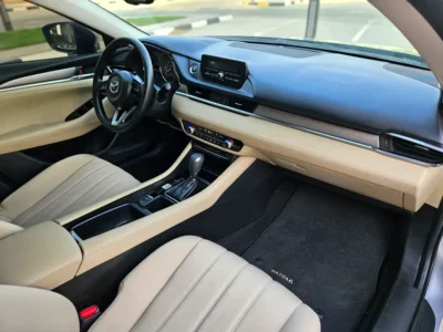 2022 Mazda 6 S Grade 4 Cylinders Petrol Engine Silver Beige Sedan GCC Specs Premium Car